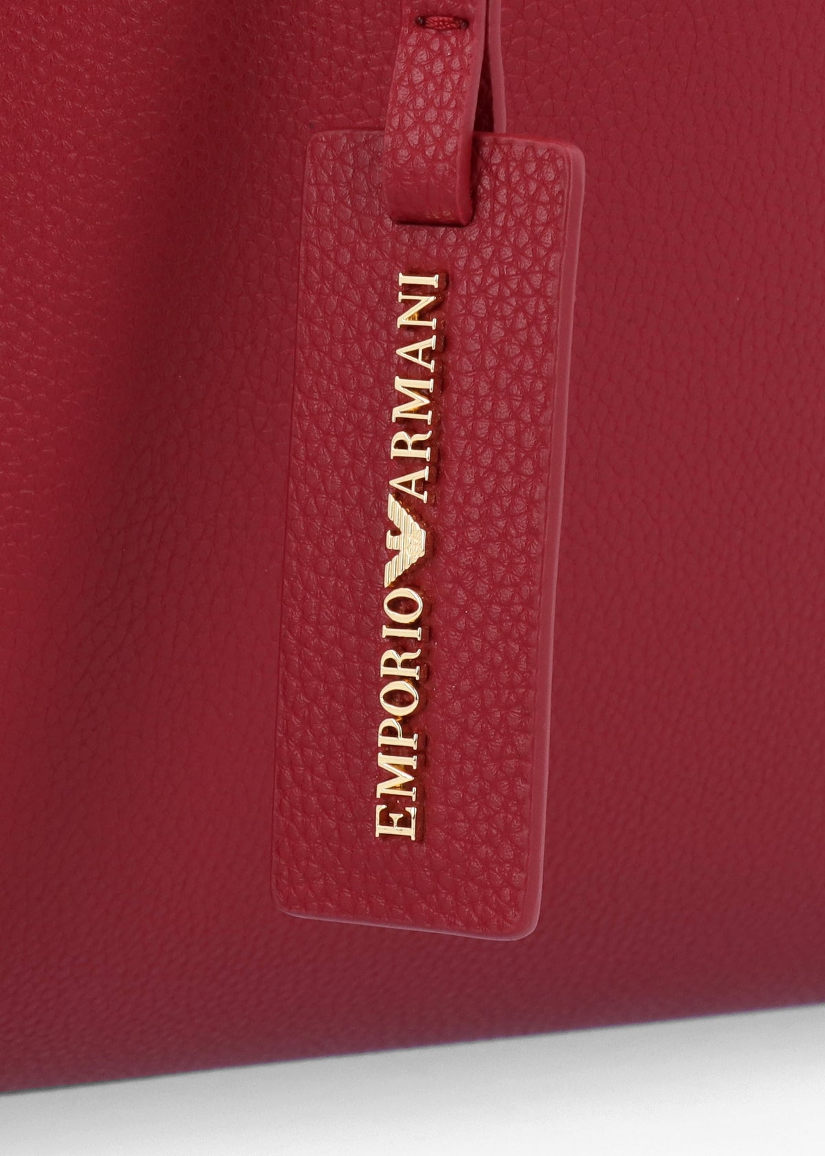 Vino Pebbled Shopper With Pouch