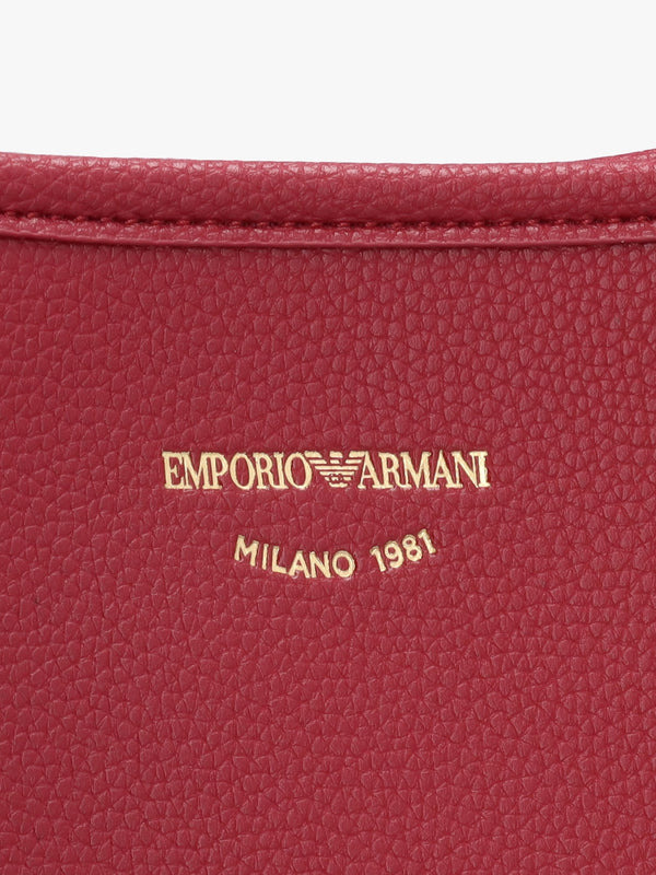 Vino Pebbled Shopper With Pouch