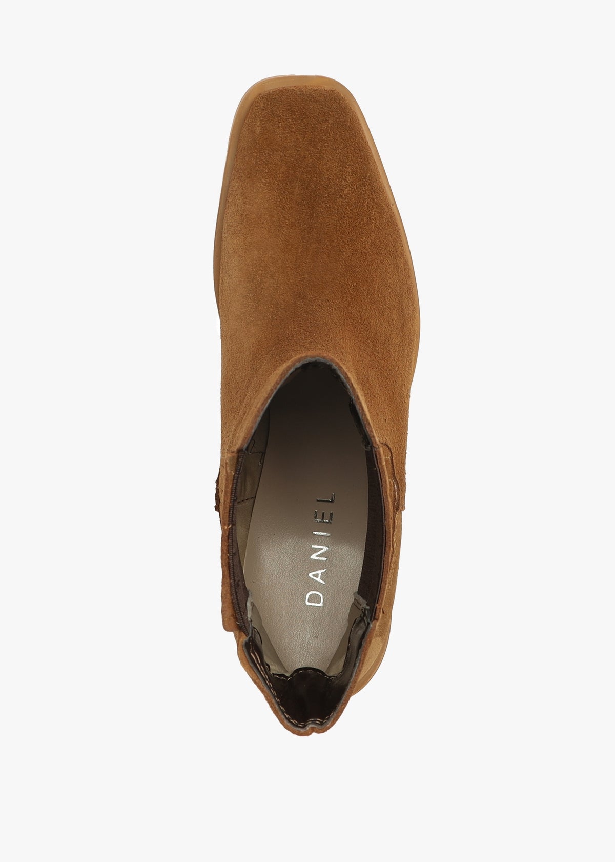 Indie Tan Suede Western Chelsea Boots