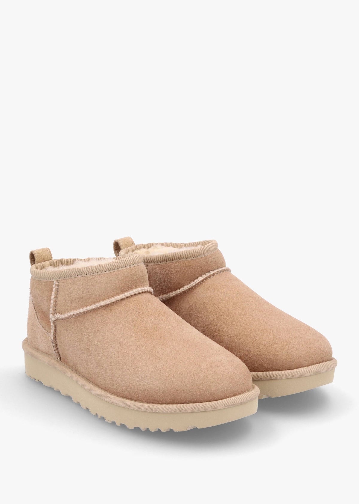 Classic Ultra Mini Sand Twinface Boots
