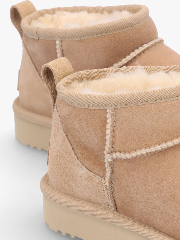 Classic Ultra Mini Sand Twinface Boots