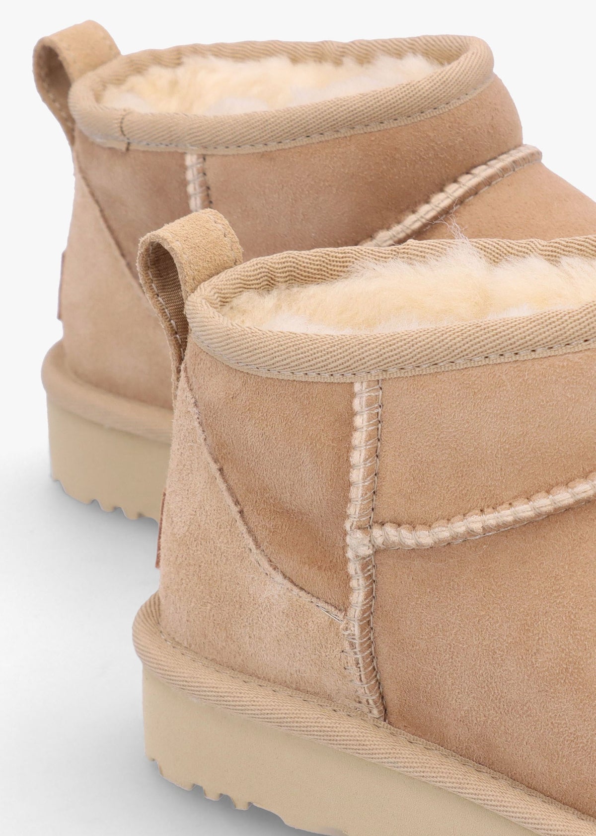 Classic Ultra Mini Sand Twinface Boots