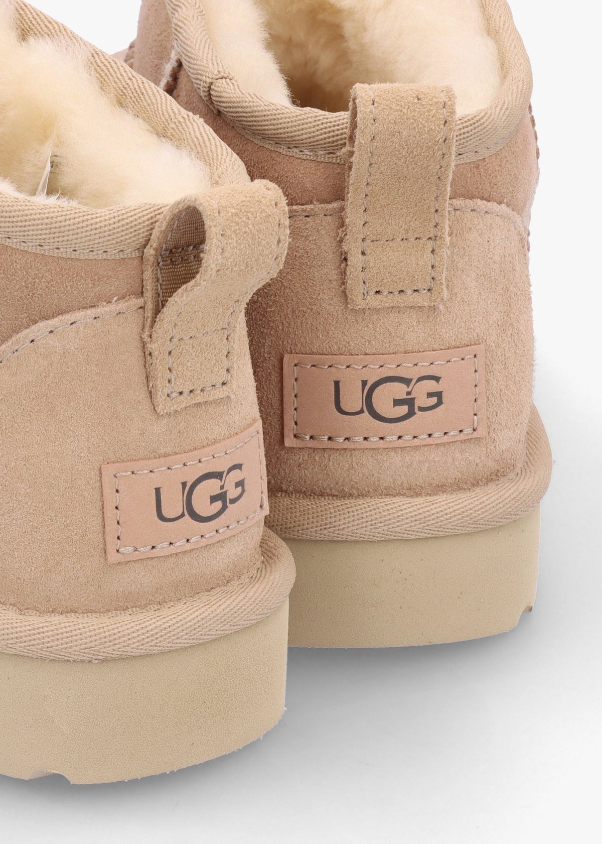Classic Ultra Mini Sand Twinface Boots
