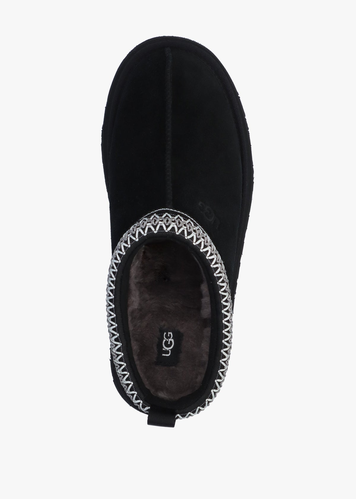 Tazz Black Suede Platform Mules