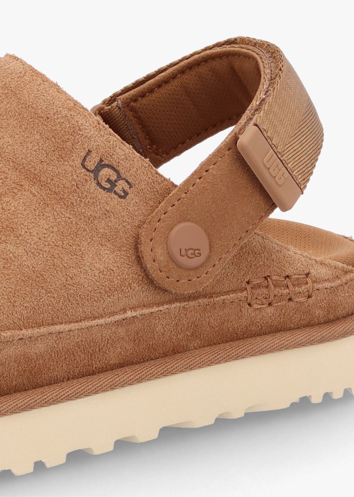 Goldenstar Chestnut Suede Clogs