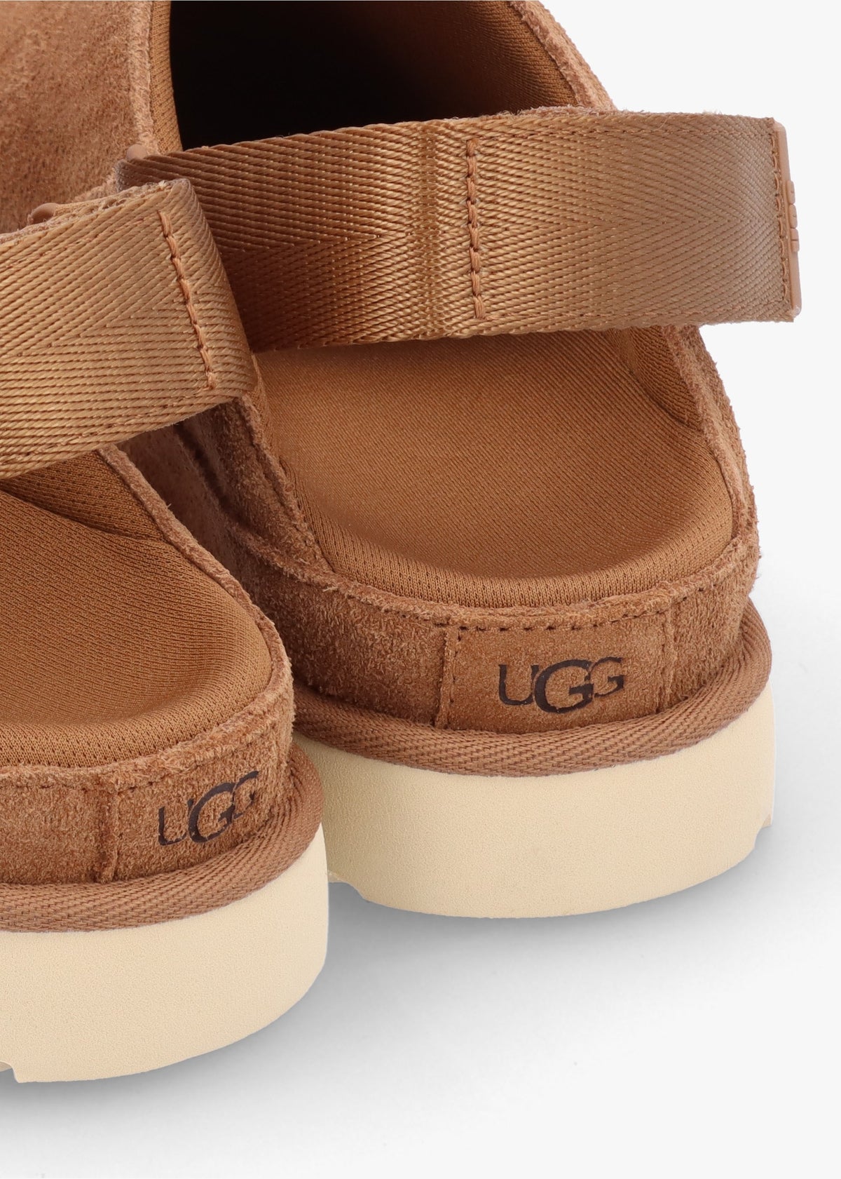 Goldenstar Chestnut Suede Clogs