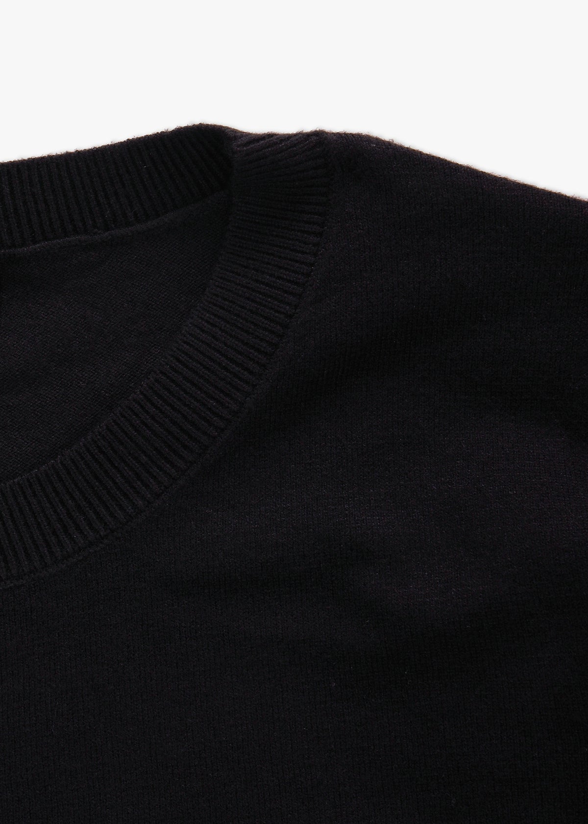 Black Diamante Embellished Knitted Sweater