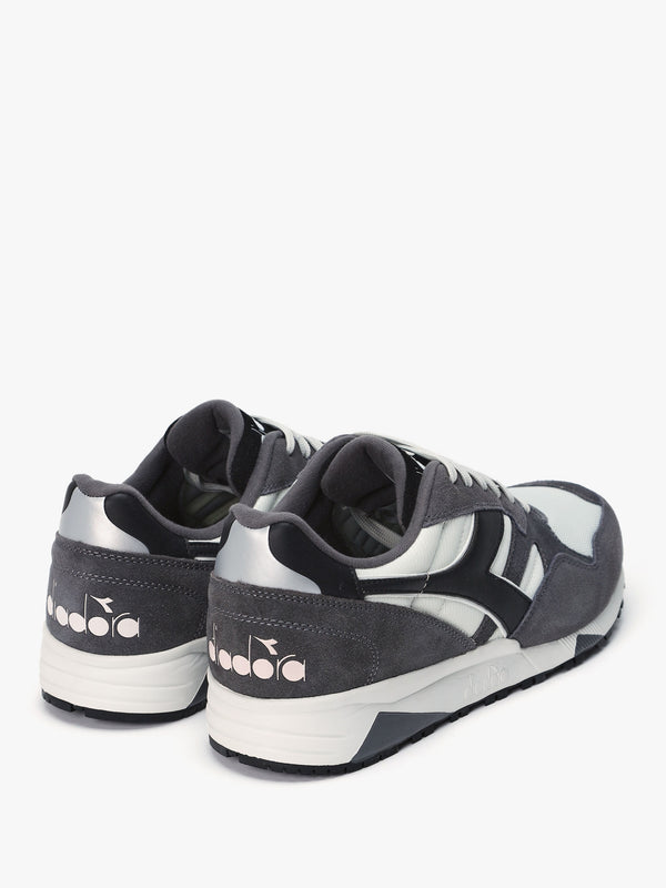 Men's N902 Sky Blue Diamond Gray Suede Trainers