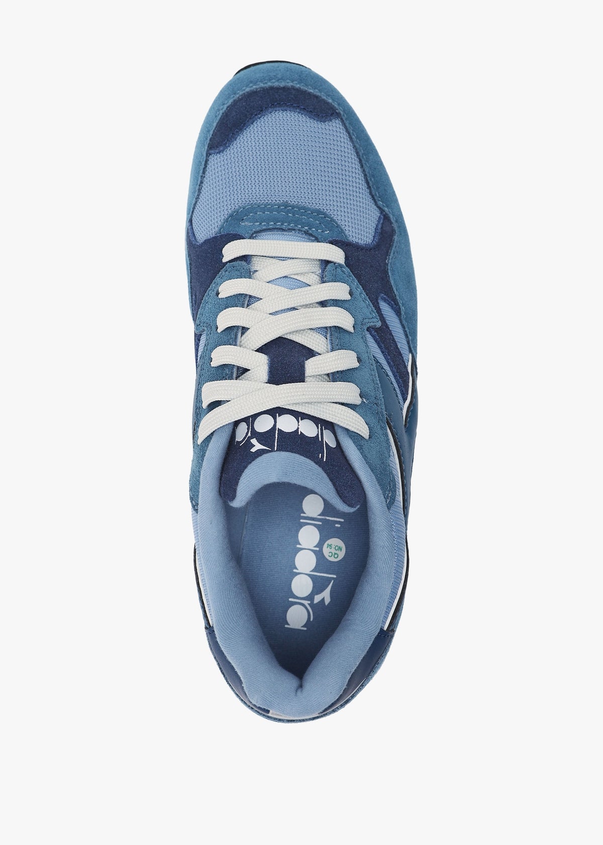 Men's N902 Dark Denim Faded Denim Suede Trainers