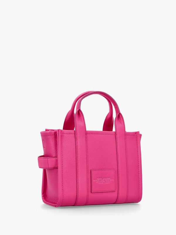 The Leather Small Hot Pink Tote Bag