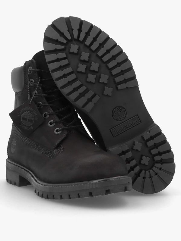 Men’s Premium 6 Inch Black Waterproof Boots