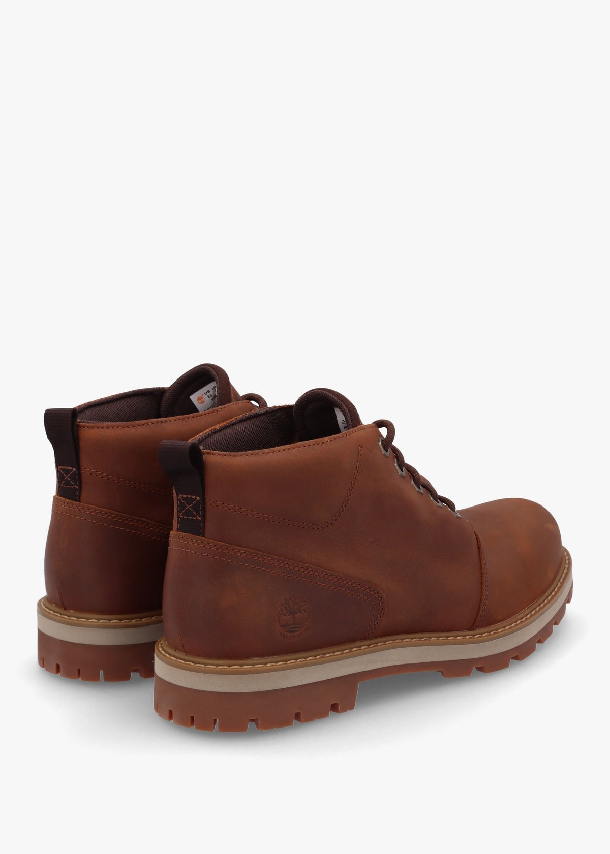 Men’s Britton Road Mid Lace Up Rust Waterproof Chukka Boots