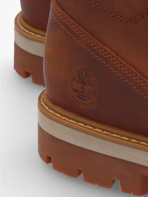 Men’s Britton Road Mid Lace Up Rust Waterproof Chukka Boots