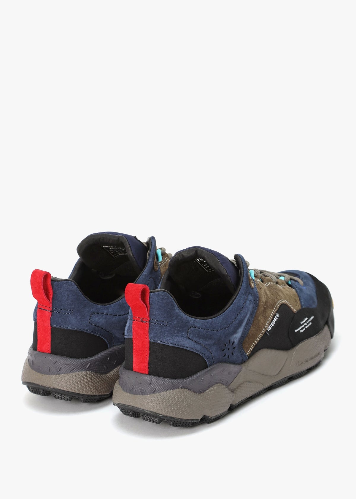 x Barbour Men's Back Country Navy & Olive Trainers