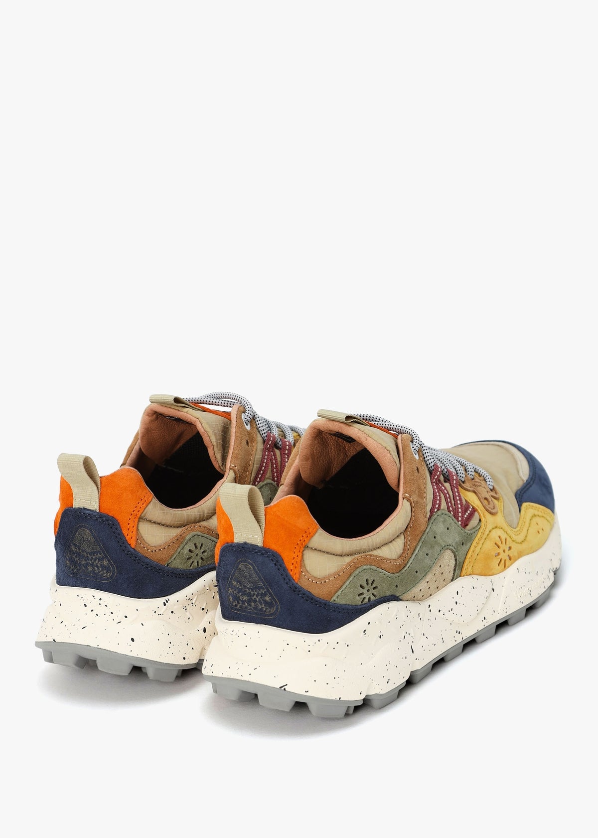 Men’s Yamano 3 Beige Suede & Nylon Trainers
