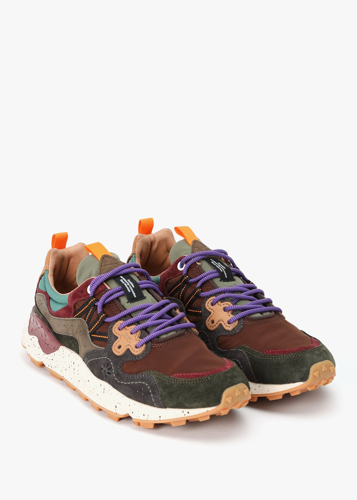 Men’s Yamano 3 Uni Multicoloured Suede & Nylon Trainers