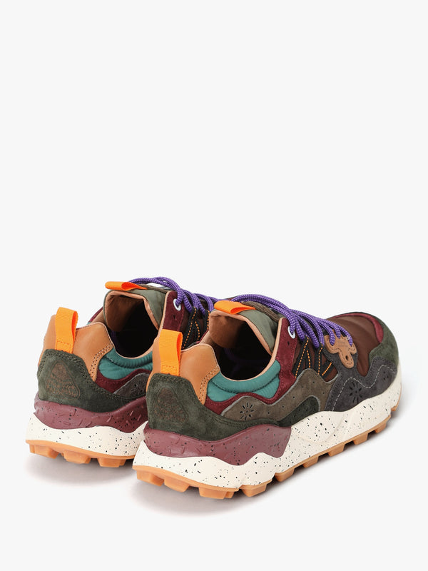 Men’s Yamano 3 Uni Multicoloured Suede & Nylon Trainers