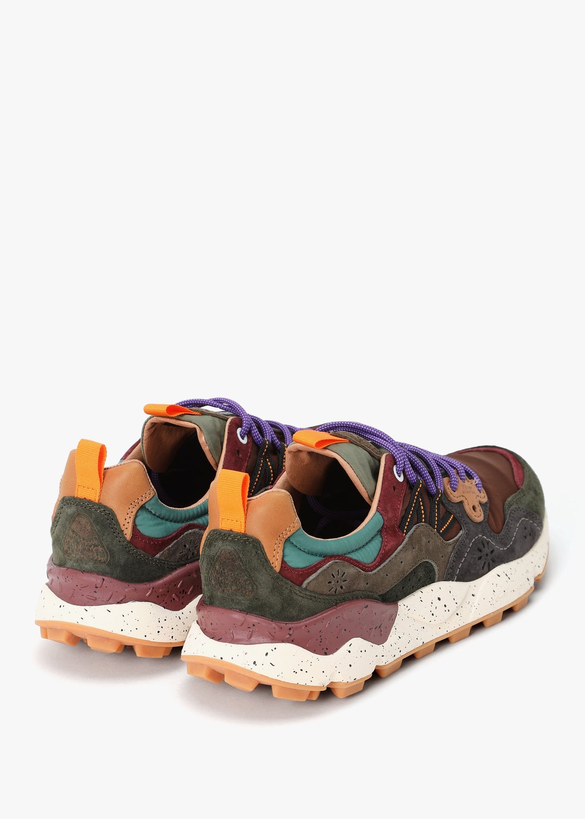 Men’s Yamano 3 Uni Multicoloured Suede & Nylon Trainers