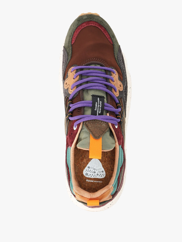 Men’s Yamano 3 Uni Multicoloured Suede & Nylon Trainers