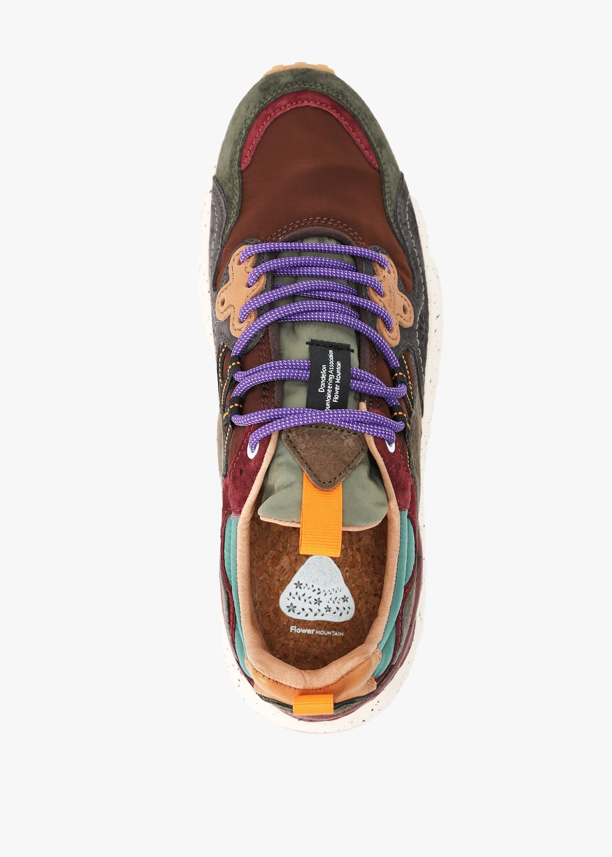 Men’s Yamano 3 Uni Multicoloured Suede & Nylon Trainers
