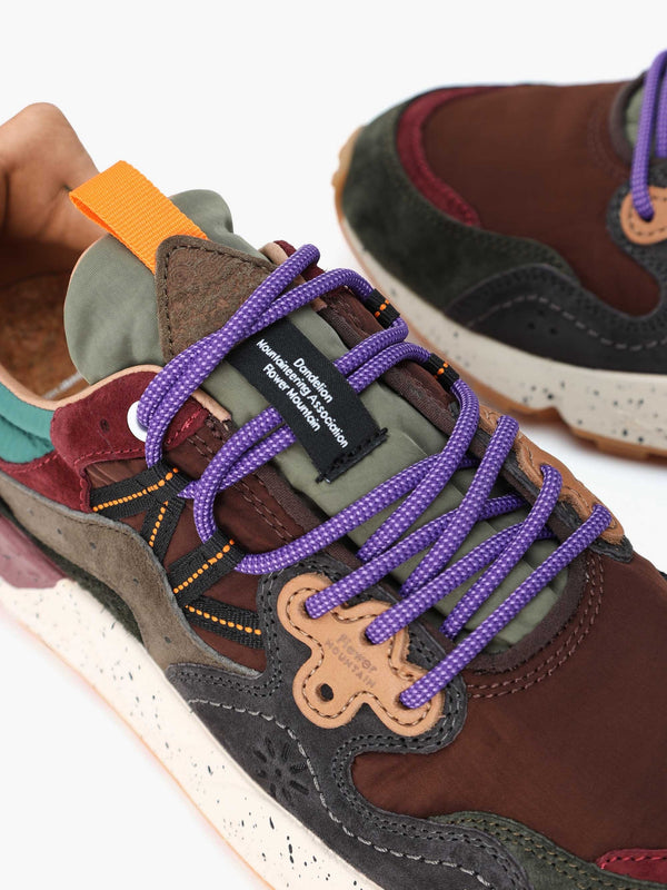 Men’s Yamano 3 Uni Multicoloured Suede & Nylon Trainers