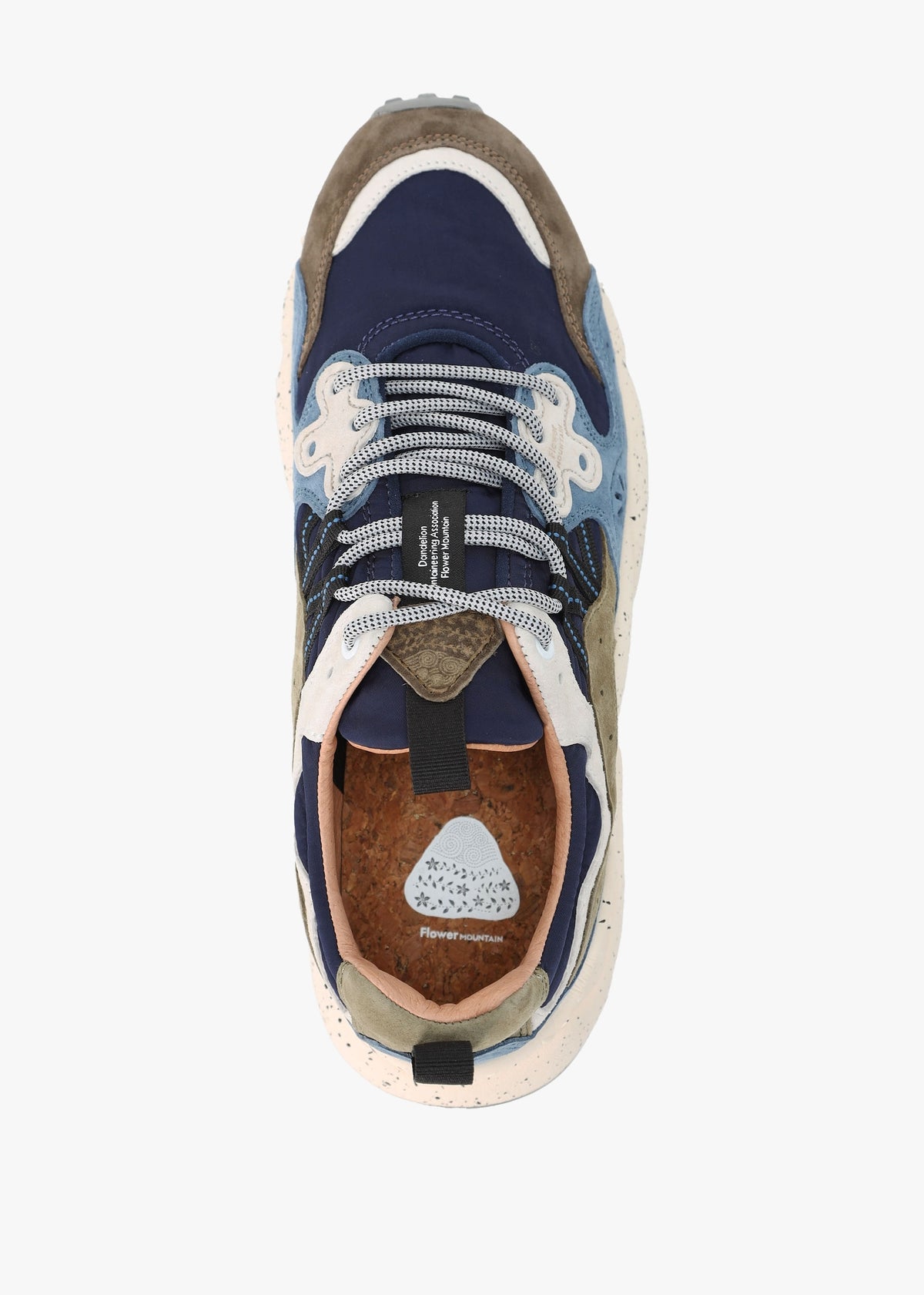 Men’s Yamano 3 Uni Blue Suede & Nylon Trainers