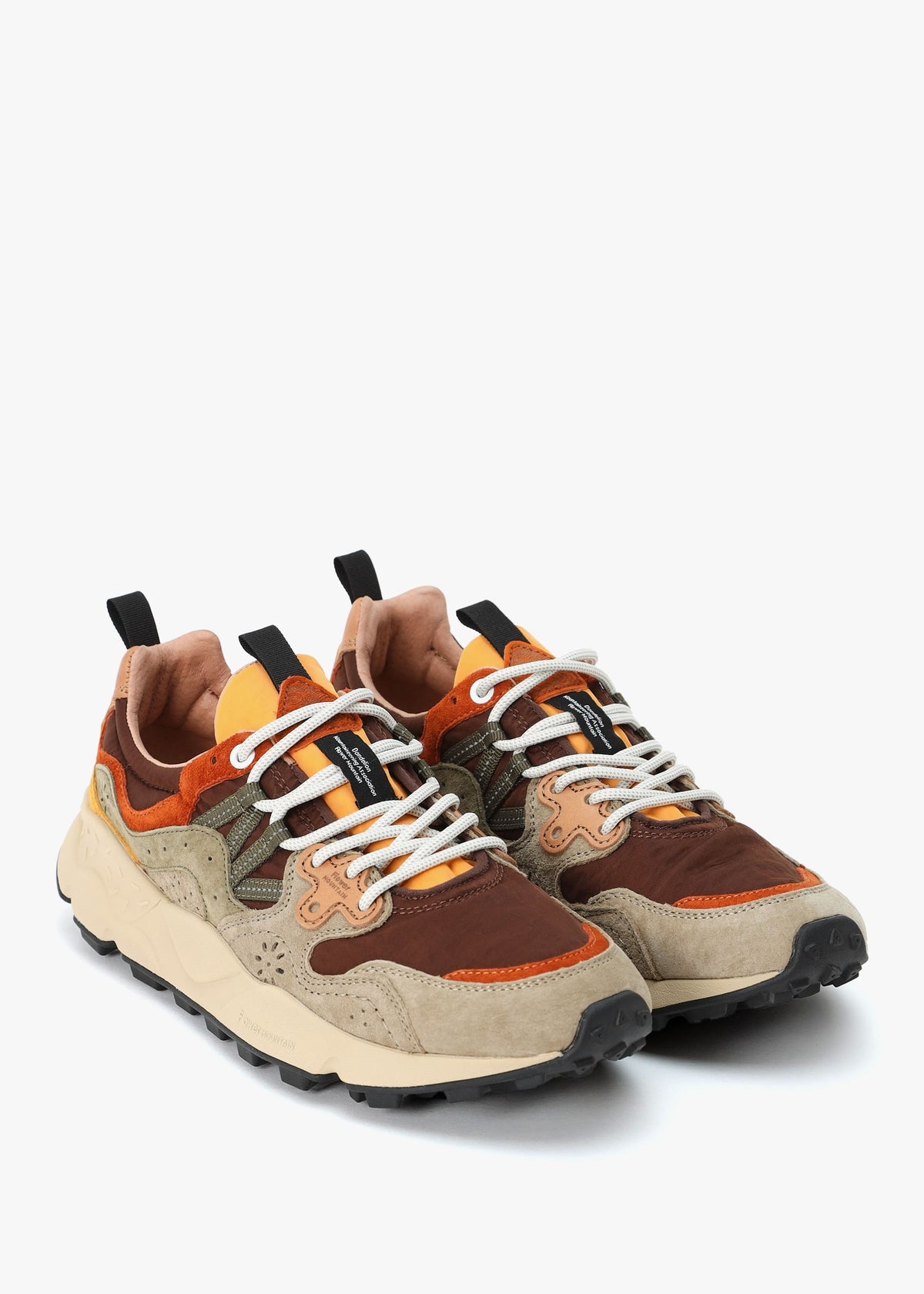 Men’s Yamano 3 Uni Beige Brown Suede & Nylon Trainers