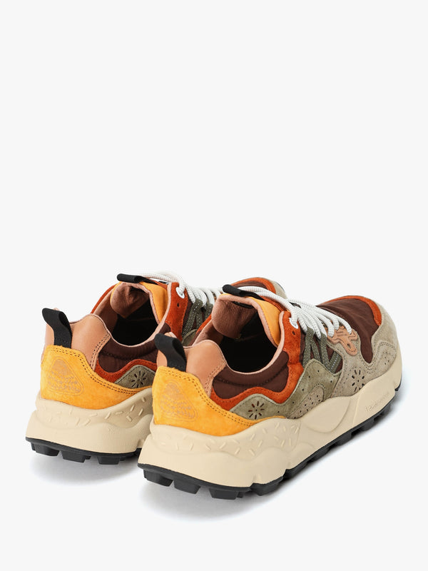 Men’s Yamano 3 Uni Beige Brown Suede & Nylon Trainers