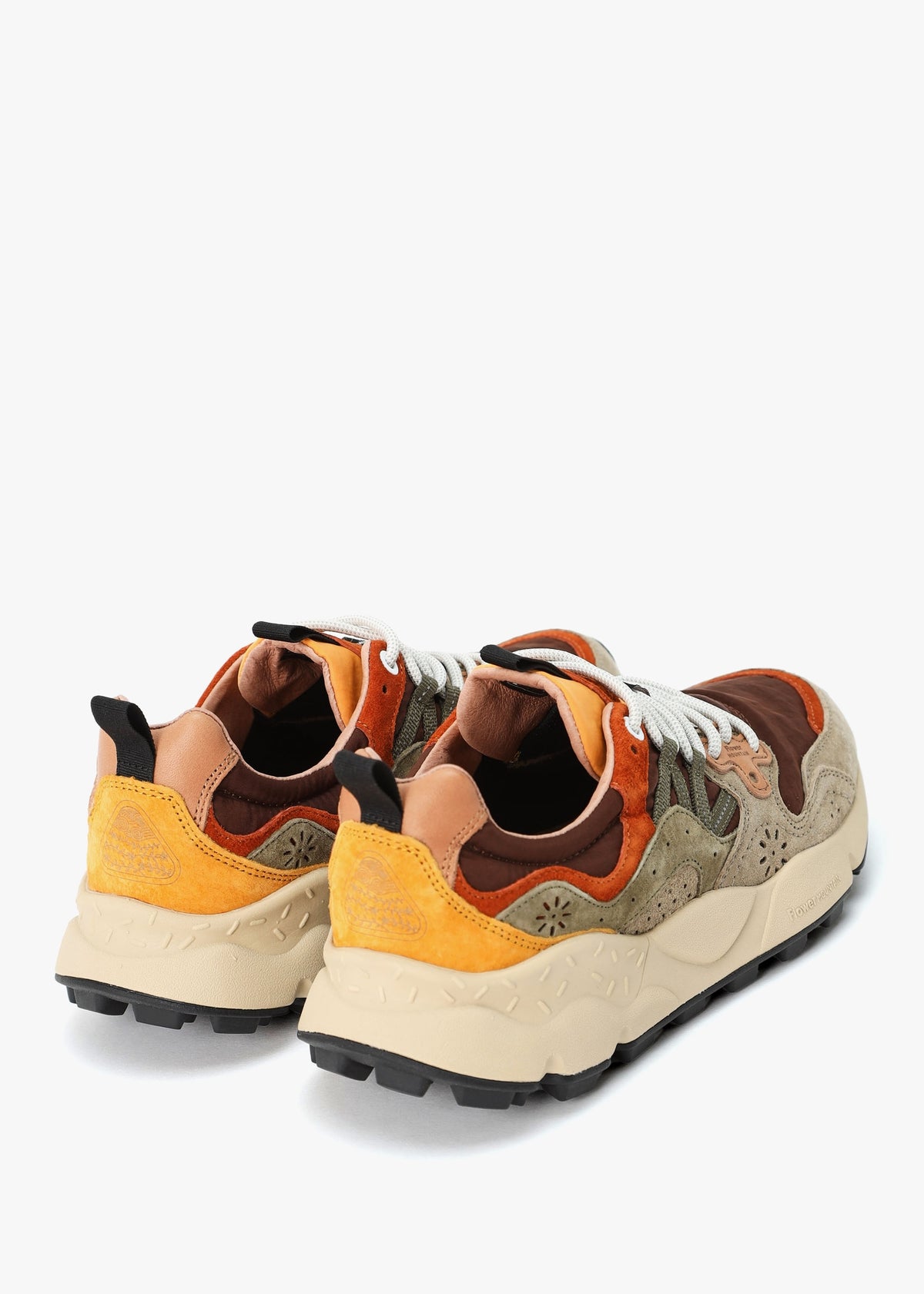 Men’s Yamano 3 Uni Beige Brown Suede & Nylon Trainers