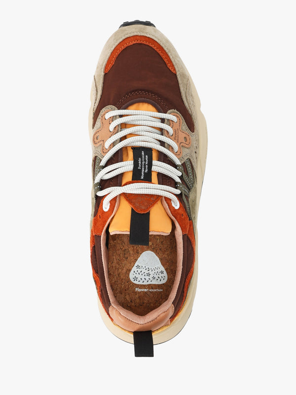 Men’s Yamano 3 Uni Beige Brown Suede & Nylon Trainers