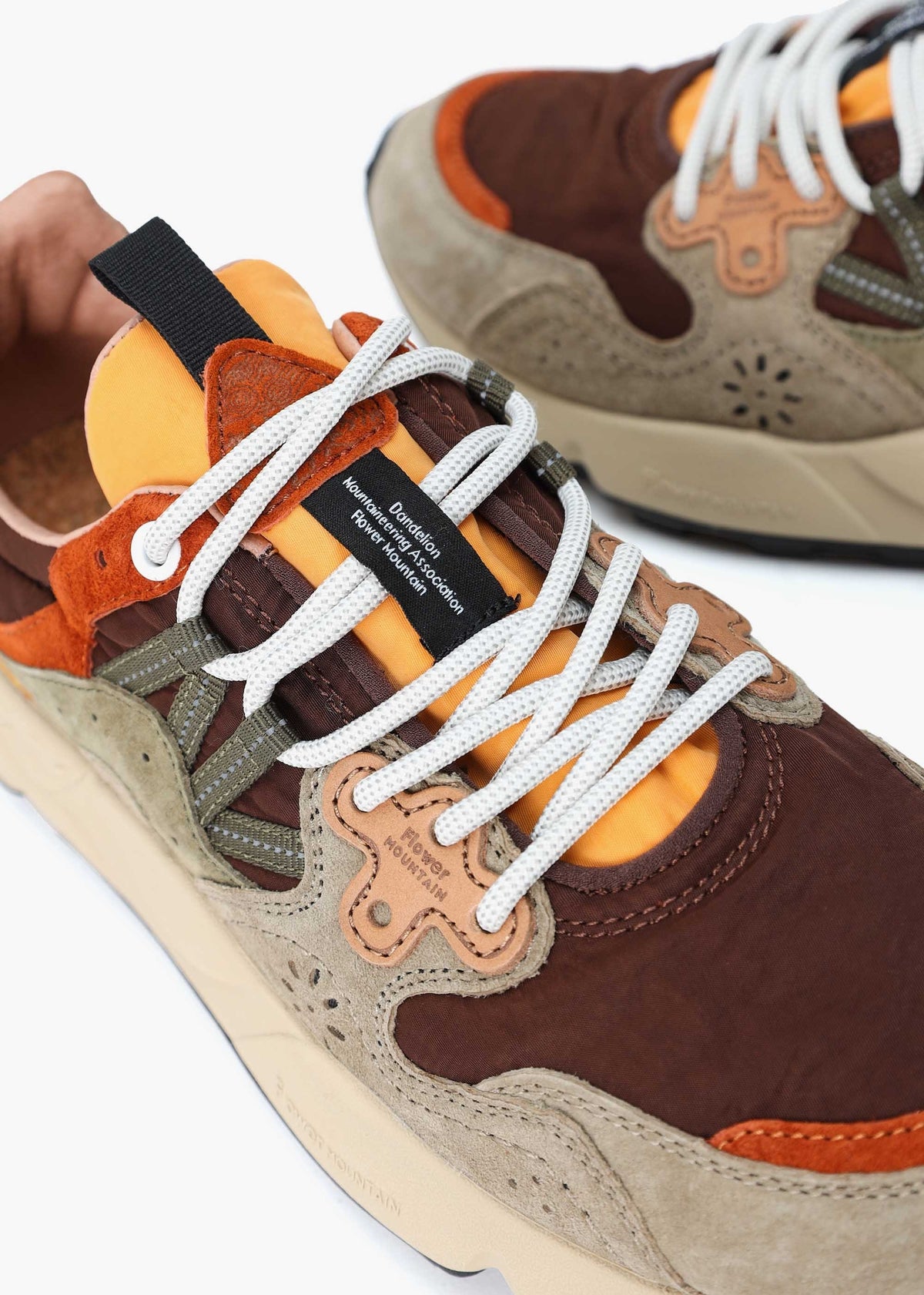 Men’s Yamano 3 Uni Beige Brown Suede & Nylon Trainers