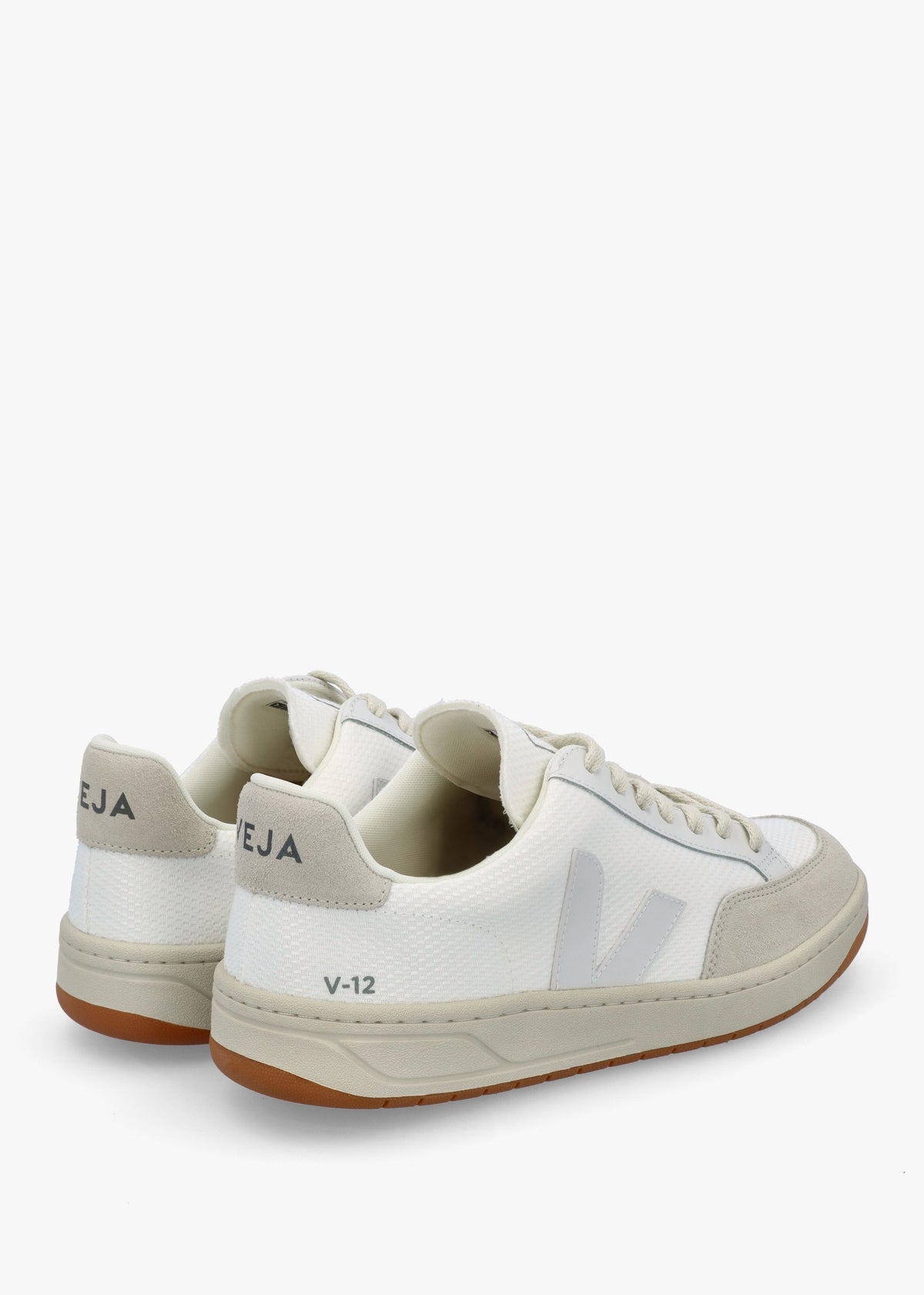 Men’s V-12 B-Mesh White Natural Trainers