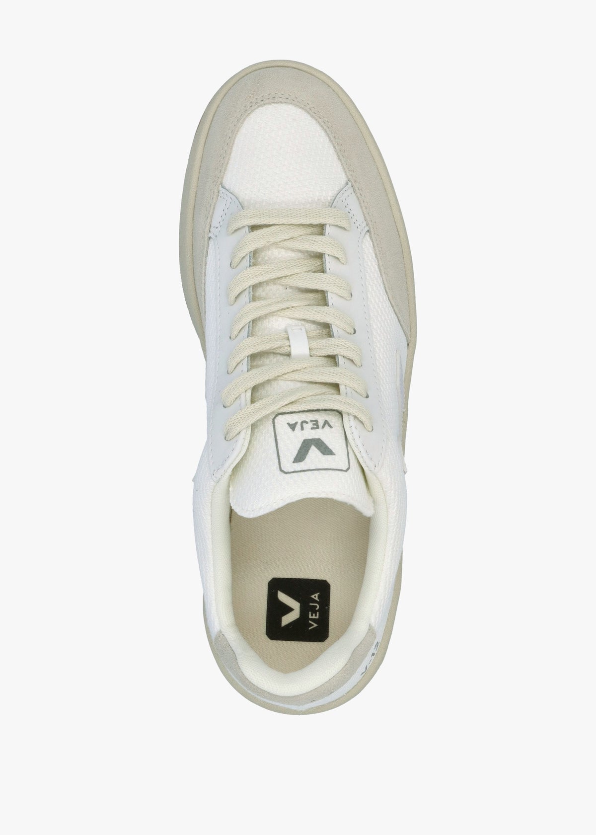 Men’s V-12 B-Mesh White Natural Trainers