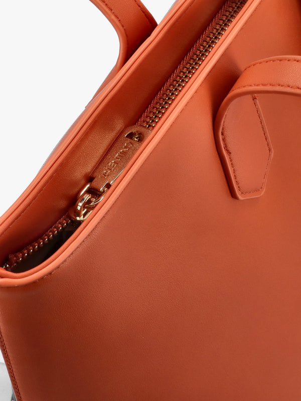 Dejavu Relove Recycle Arancio Shopper Bag