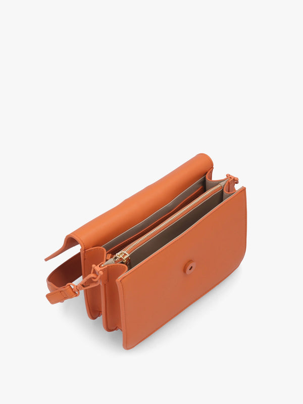 Dejavu Relove Recycle Arancio Shoulder Bag