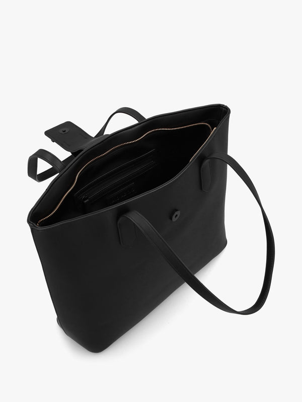 Dejavu Relove Recycle Nero Shopper Bag