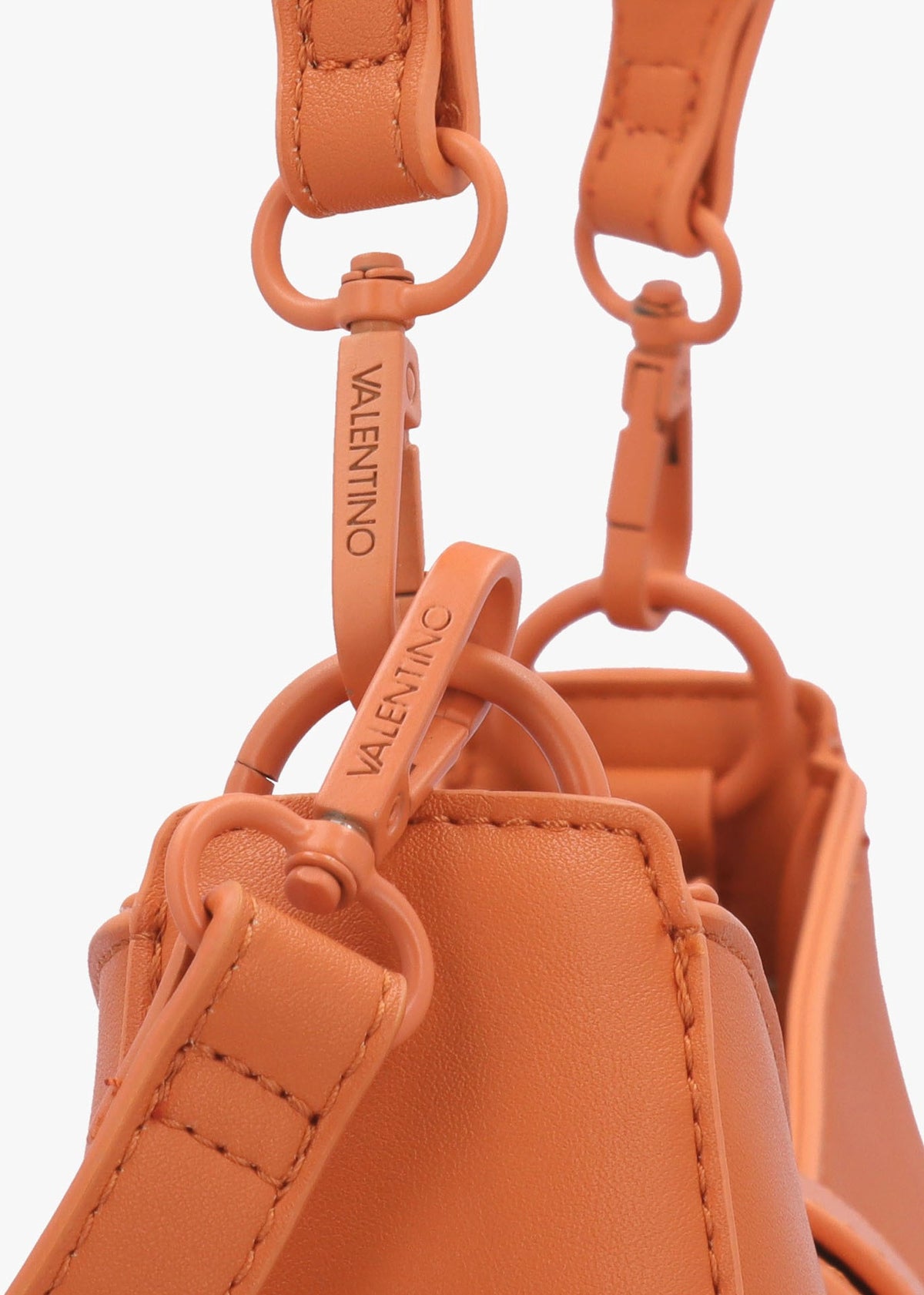 Dejavu Relove Recycle Arancio Curved Shoulder Bag