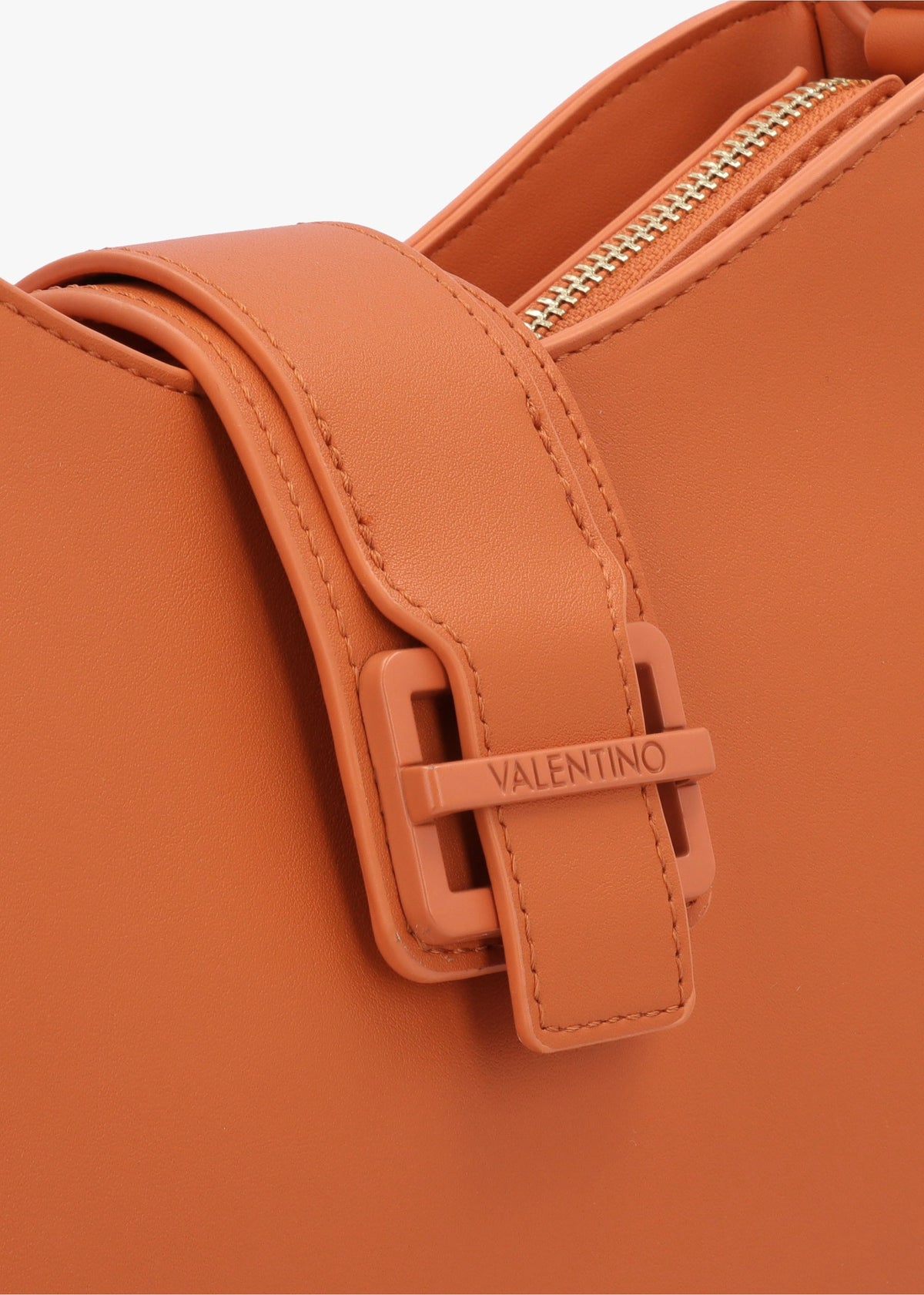 Dejavu Relove Recycle Arancio Curved Shoulder Bag