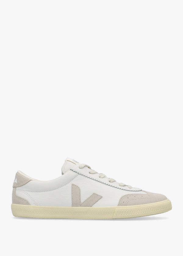 Men's Volley O.T Leather White Natural Trainers