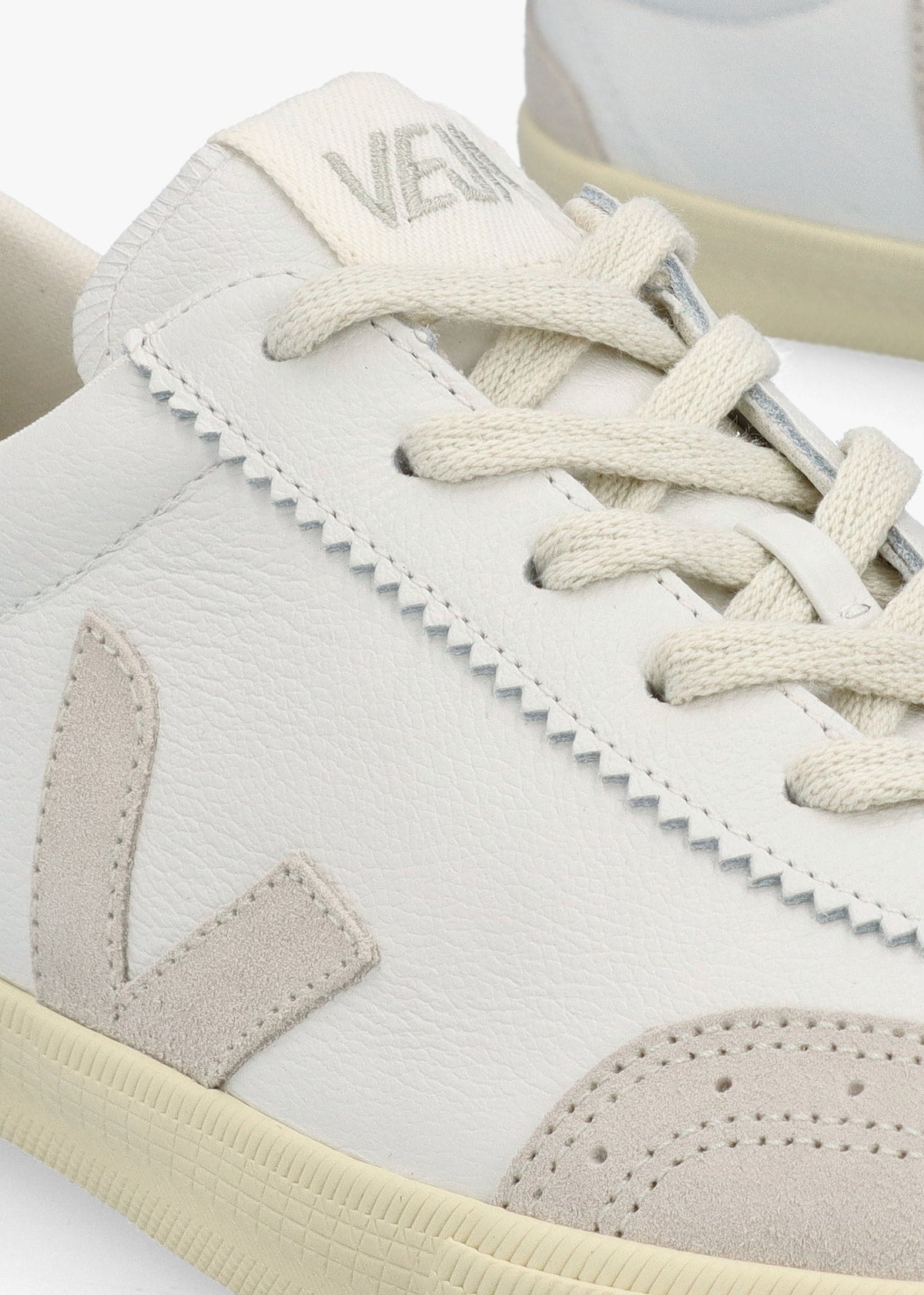 Men's Volley O.T Leather White Natural Trainers