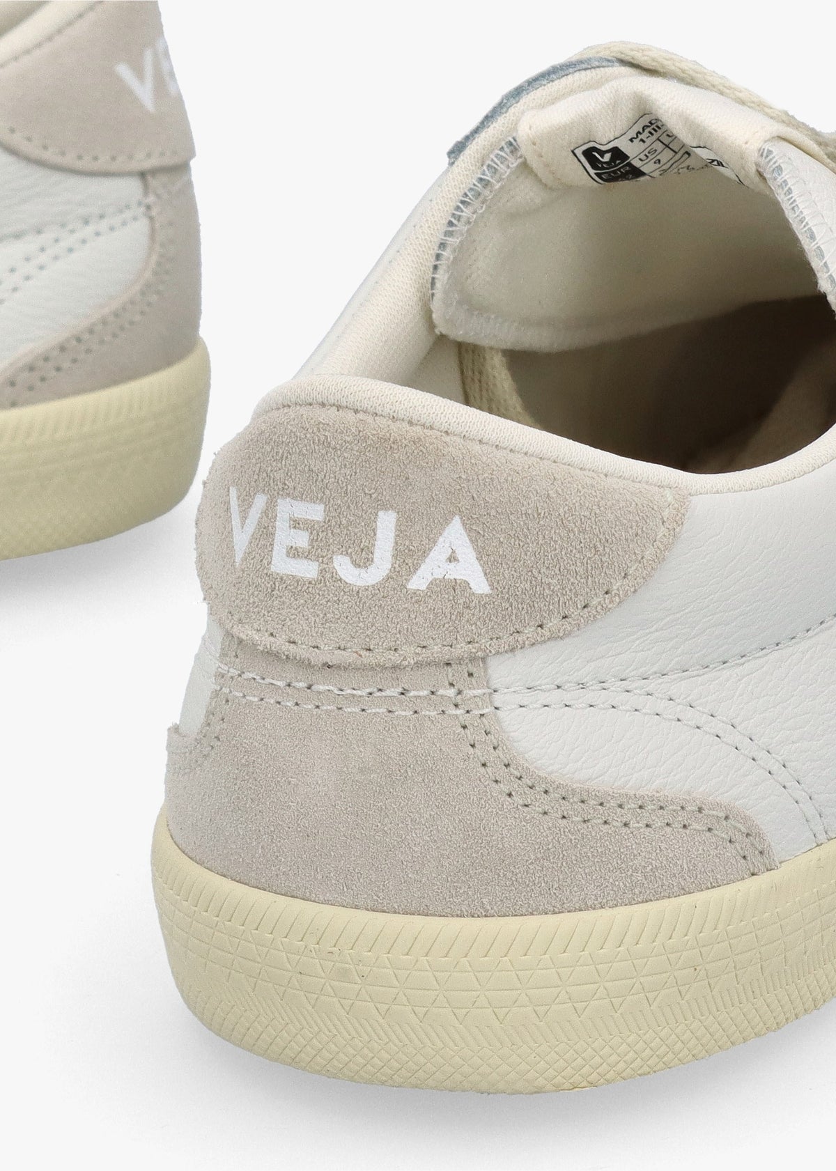 Men's Volley O.T Leather White Natural Trainers