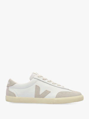 Women's Volley O.T Leather White Natural Trainers