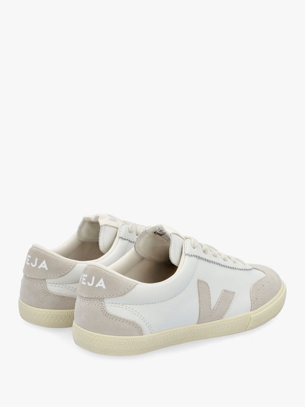 Women's Volley O.T Leather White Natural Trainers