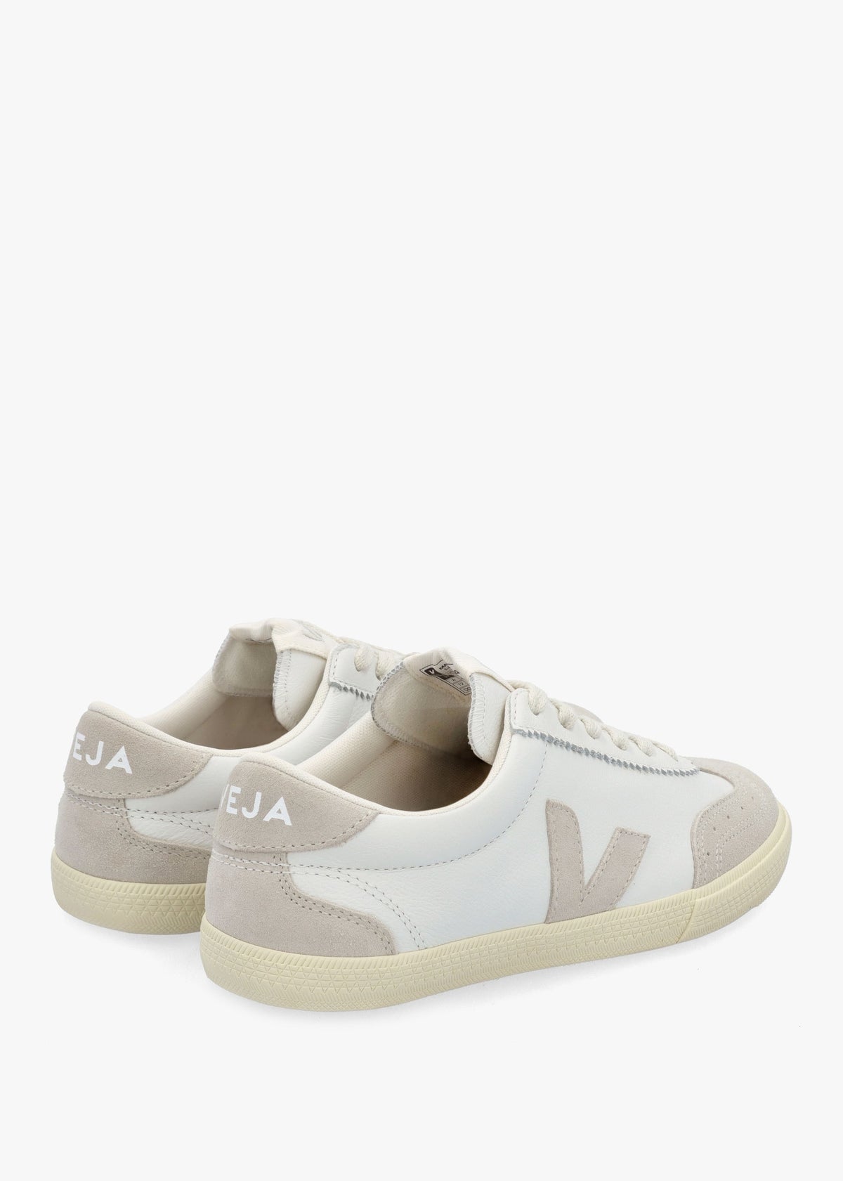 Women's Volley O.T Leather White Natural Trainers
