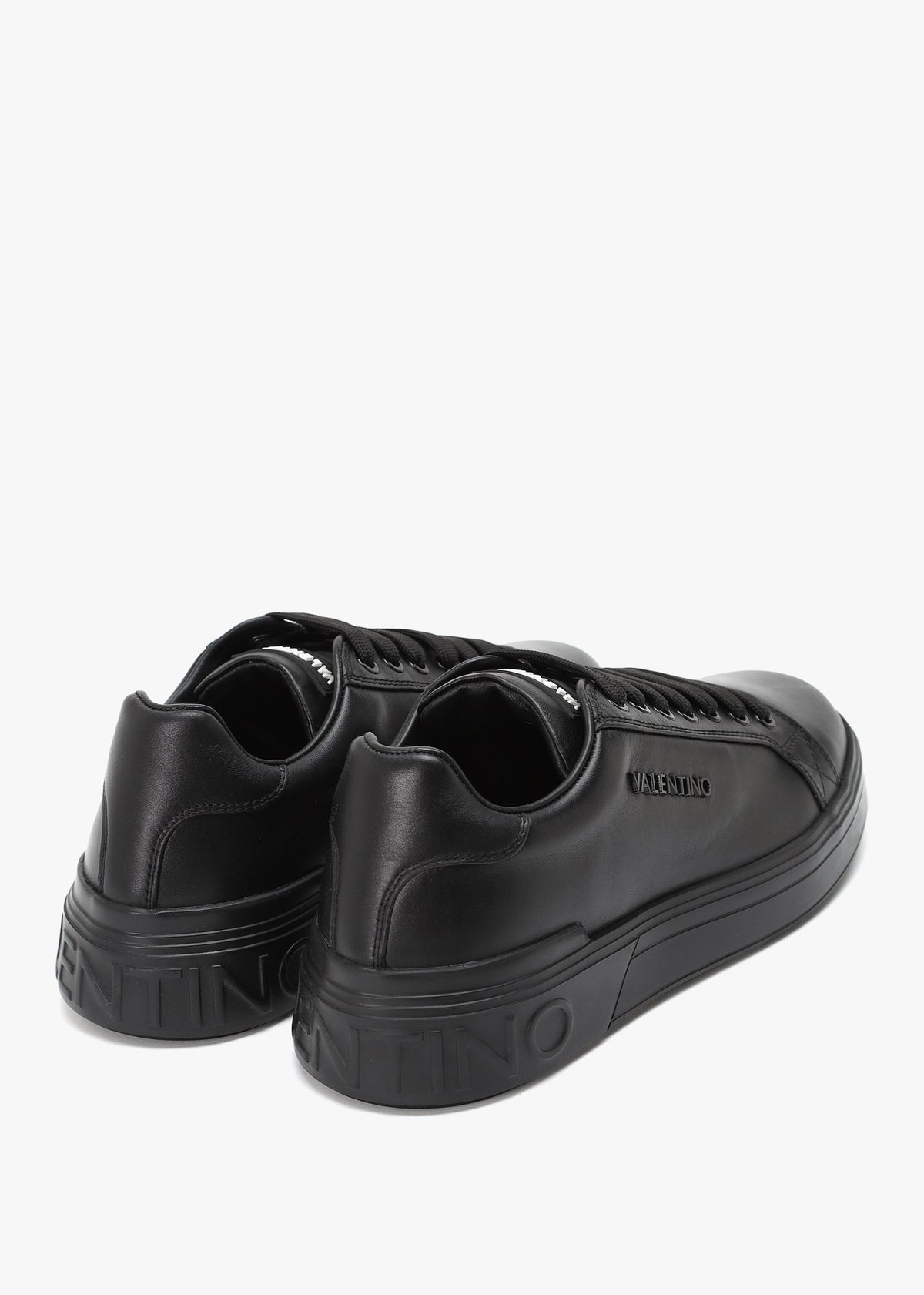 Men's Ray Black Leather Trainers