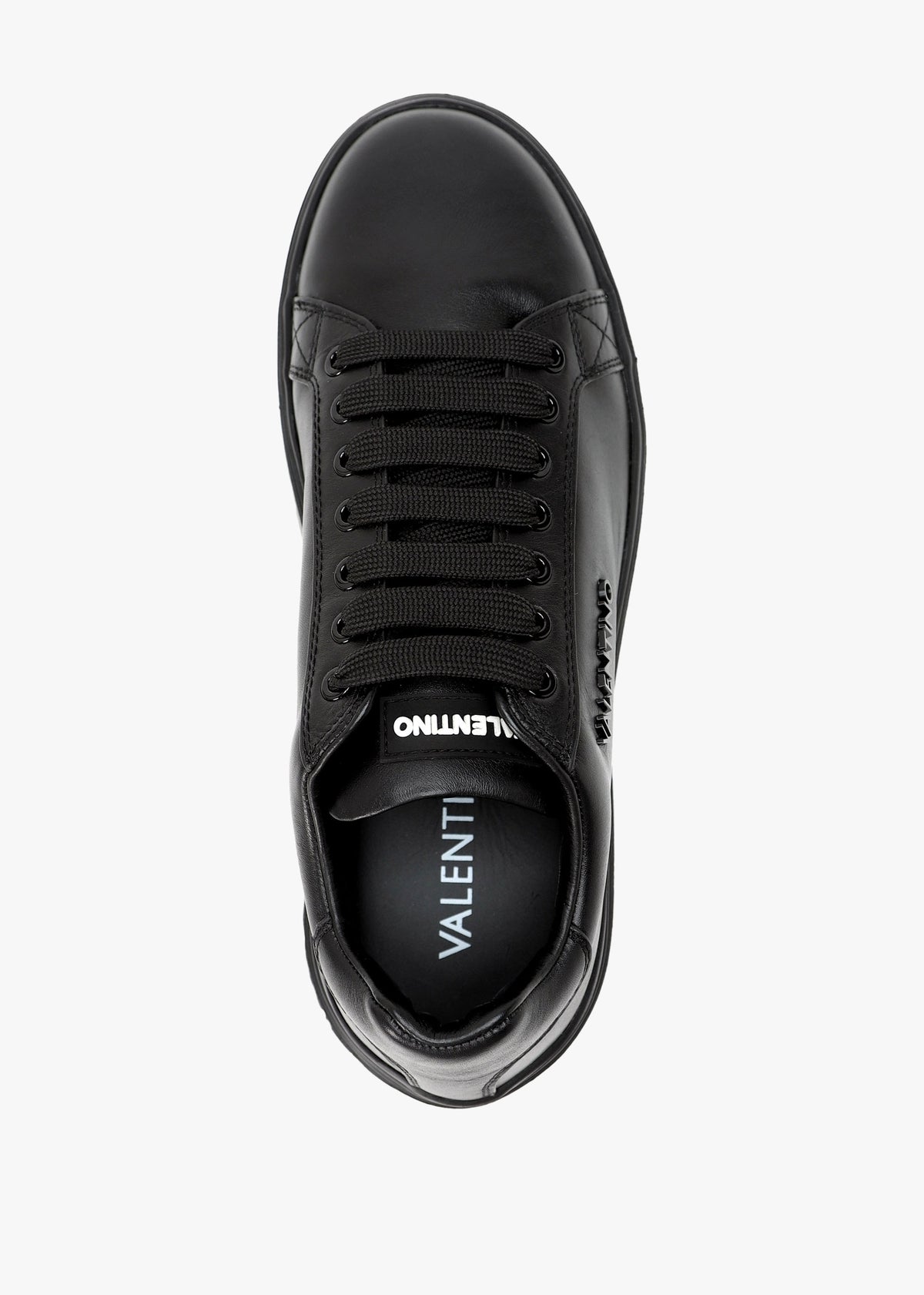 Men's Ray Black Leather Trainers