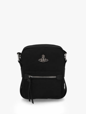 Small Jackson Black Cross-Body Satchel Bag