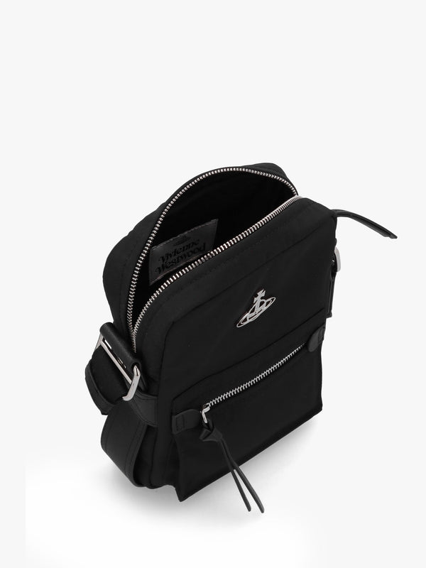 Small Jackson Black Cross-Body Satchel Bag