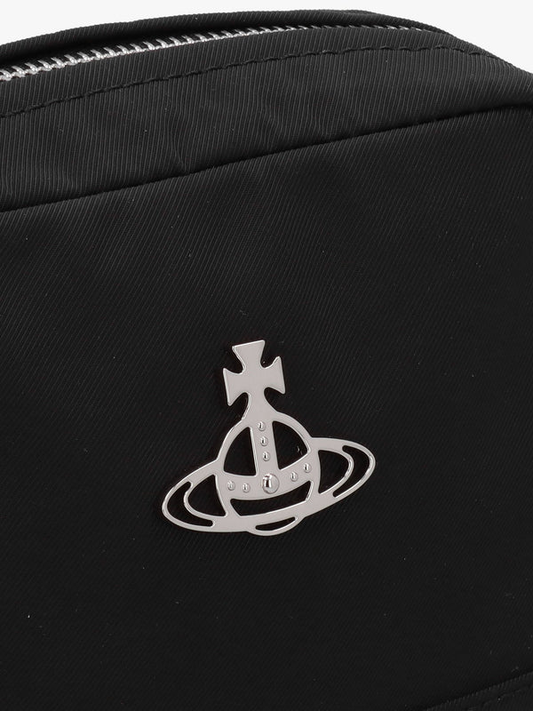 Small Jackson Black Cross-Body Satchel Bag