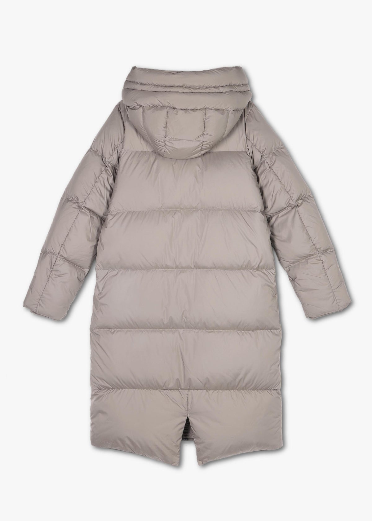 Fern Grey Longline Puffa Coat